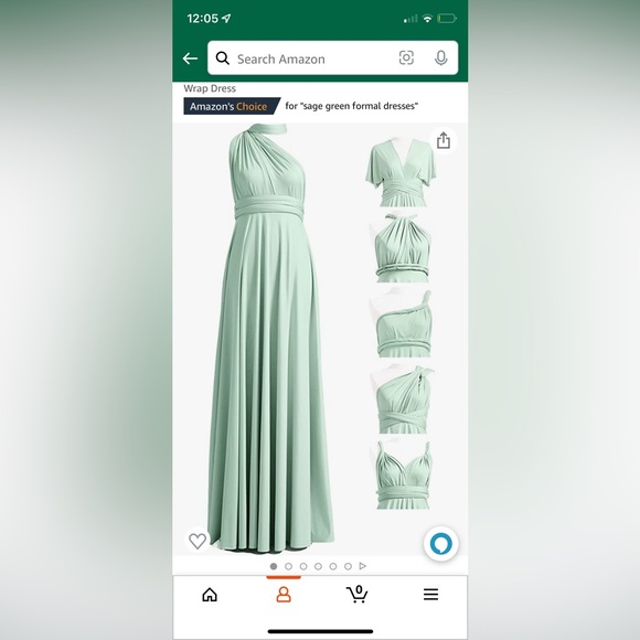 Bridesmaid dress, never worn, bought but chose a different color! Super comfy - Picture 2 of 3